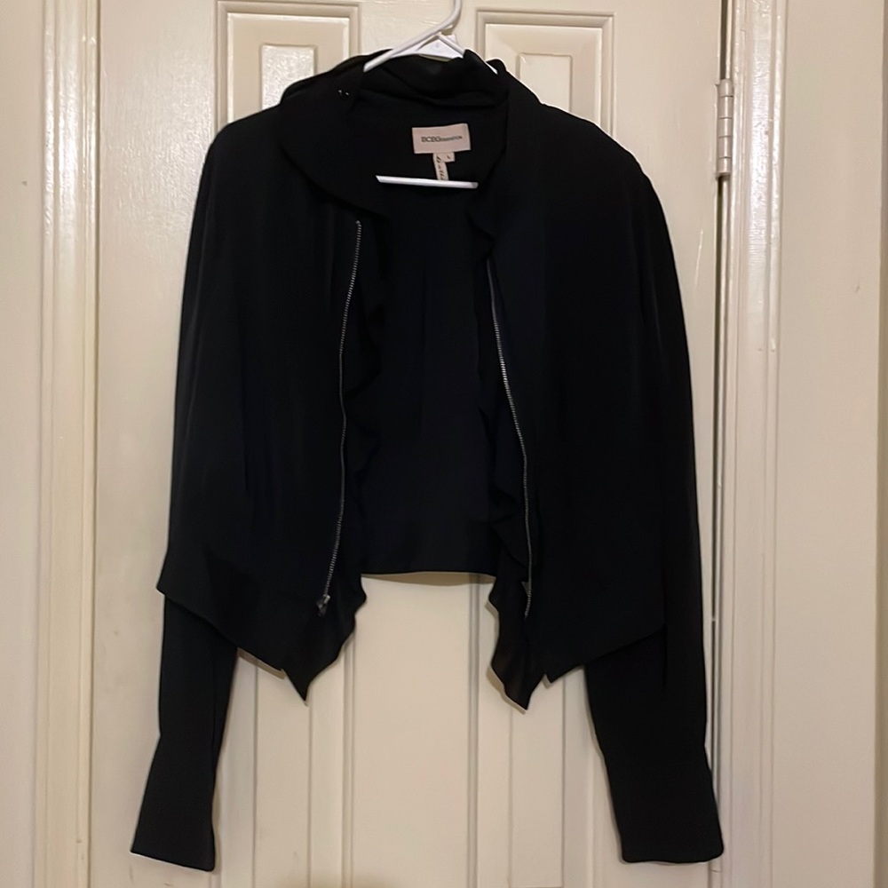 Final Markdown Bcbgeneration Black Jacket With Re… - image 3